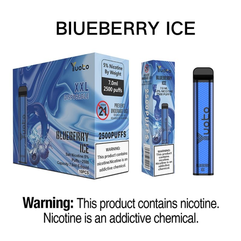 YUOTO XXL DISPOSABLE VAPE Wholesale (2500Puffs)