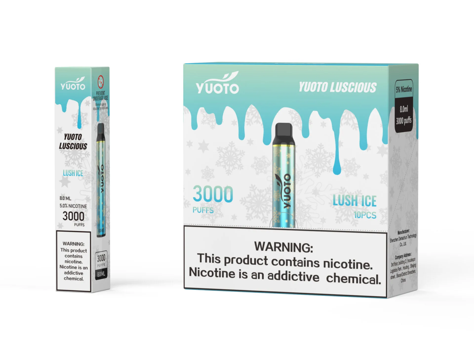 YUOTO Lucious 3000 Puffs Disposable Vape Wholesale