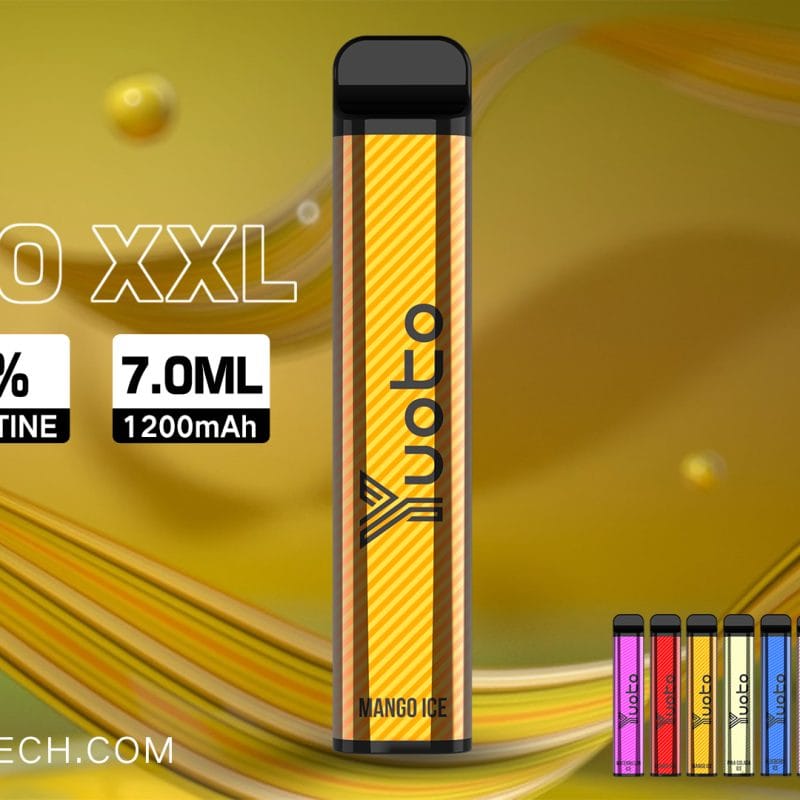 YUOTO XXL DISPOSABLE VAPE Wholesale (2500Puffs)