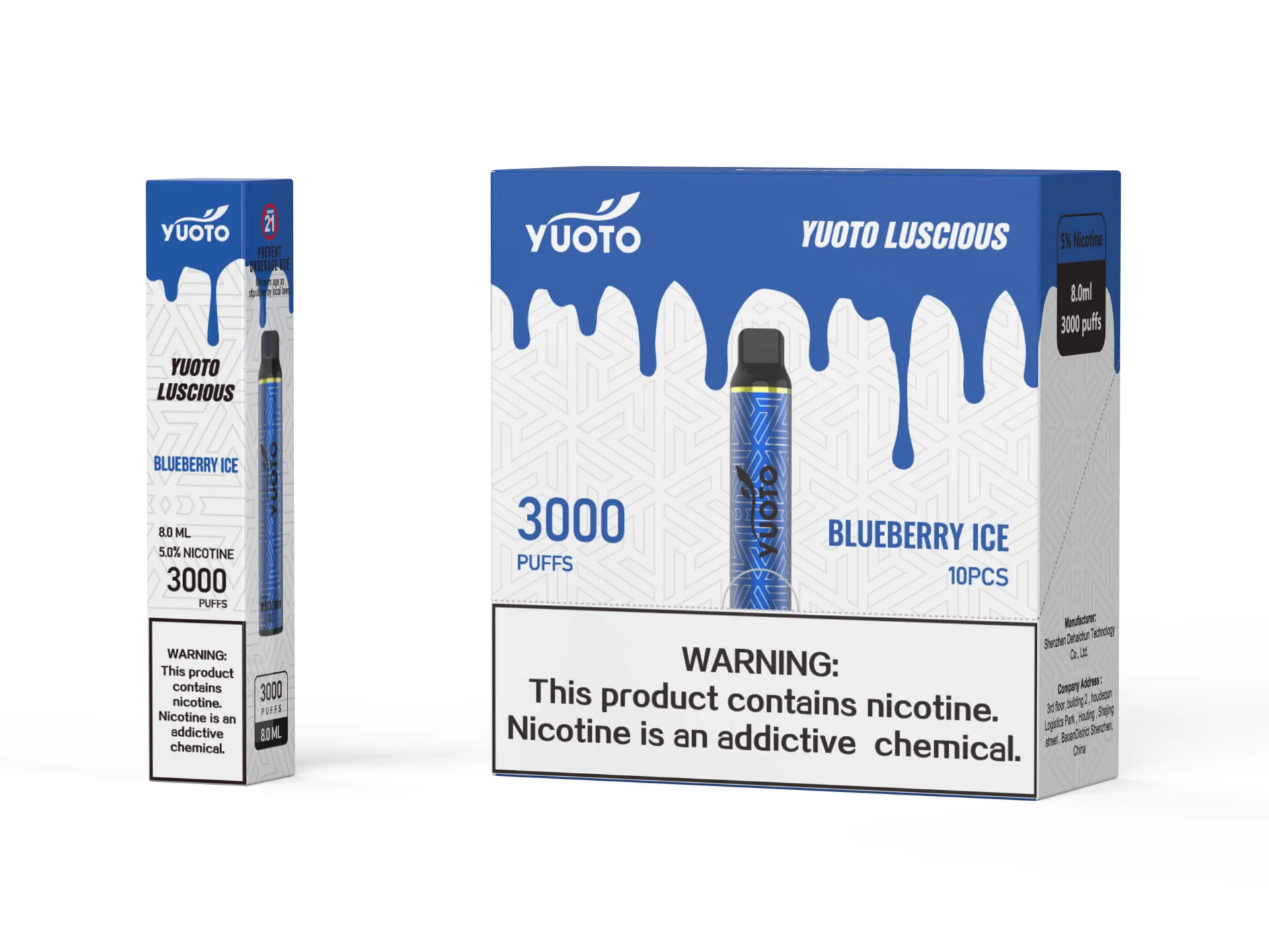 YUOTO Lucious 3000 Puffs Disposable Vape Wholesale