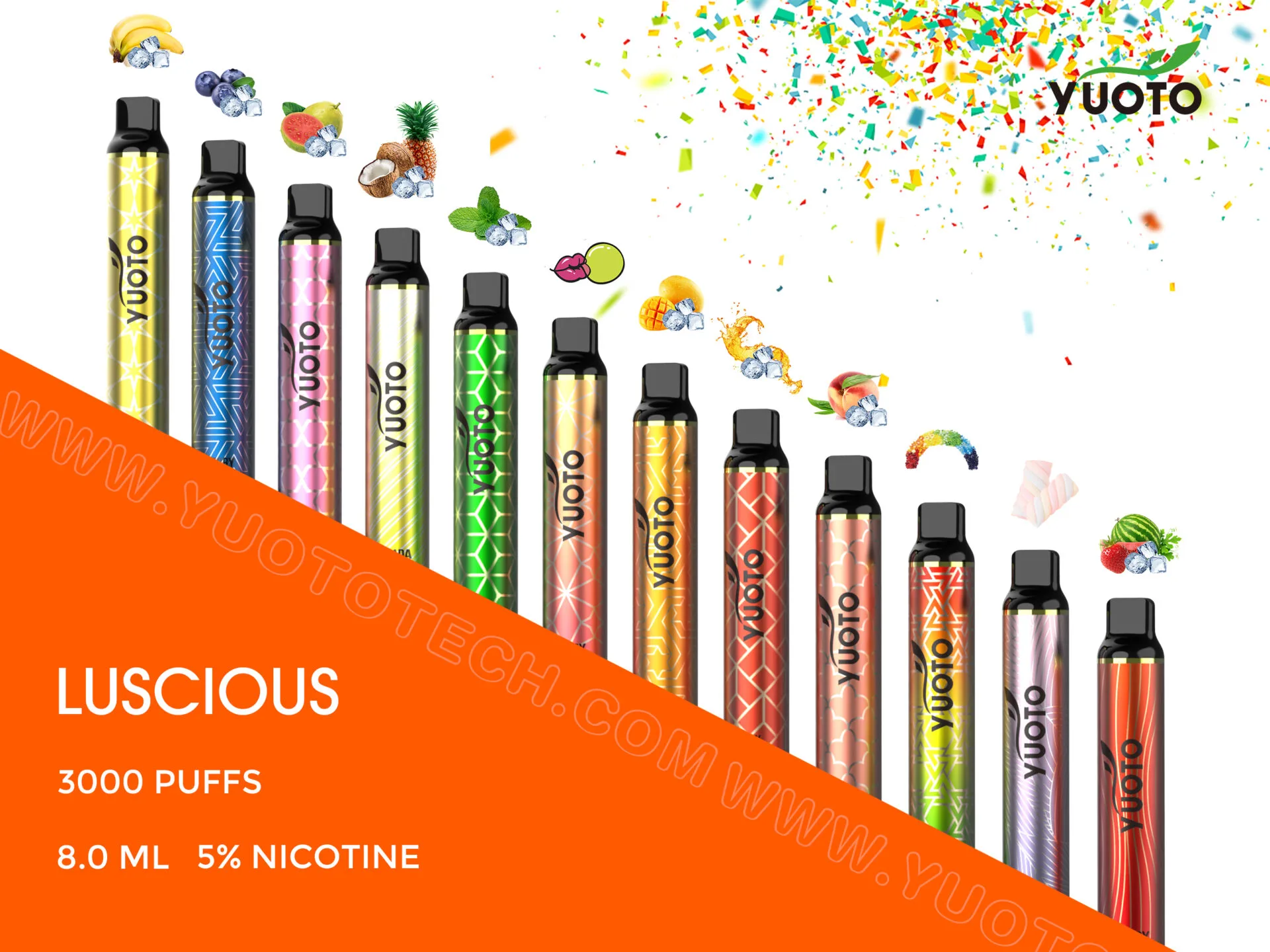 YUOTO Lucious 3000 Puffs Disposable Vape Wholesale